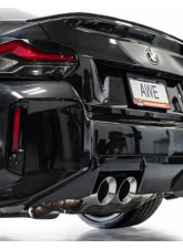 AWE Tuning Track Edition Exhaust | 4.5" Quad Chrome Silver Tips BMW G87 M2 2023-2025                                     - 3020-42487 - Image 8