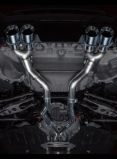 AWE Tuning Track Edition Exhaust | 4.5" Quad Chrome Silver Tips BMW G87 M2 2023-2025                                     - 3020-42487 - Image 15