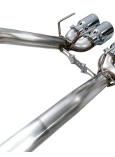 AWE Tuning Track Edition Axleback Exhaust Chrome Silver Tips Chevrolet Corvette Z06 2006-2013                                     - 3020-42606 - Image 3
