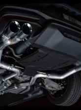 AWE Tuning Track Edition Exhaust | 4" Quad Chrome Silver Tips Ford Mustang GT 2024-2024|Ford Mustang GT Premium 2024-2024                                     - 3020-42650 - Image 2