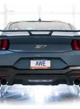 AWE Tuning Track Edition Exhaust | 4" Quad Chrome Silver Tips Ford Mustang GT 2024-2024|Ford Mustang GT Premium 2024-2024                                     - 3020-42650 - Image 4