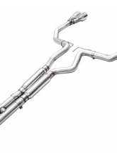 AWE Tuning Track Edition Exhaust | 4" Quad Chrome Silver Tips Ford Mustang GT 2024-2024|Ford Mustang GT Premium 2024-2024                                     - 3020-42650 - Image 8
