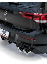 AWE Tuning Track Edition Exhaust | 4.5" Quad Chrome Silver Tips Volkswagen Golf R 2022-2024                                     - 3020-42658 - Image 6