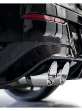 AWE Tuning Track Edition Exhaust | 4.5" Quad Chrome Silver Tips Volkswagen Golf R 2022-2024                                     - 3020-42658 - Image 7