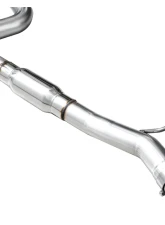 AWE Tuning Track Edition Exhaust | 4.5" Quad Chrome Silver Tips Volkswagen Golf R 2022-2024                                     - 3020-42658 - Image 11