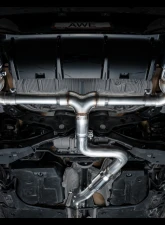 AWE Tuning Track Edition Exhaust | 4.5" Quad Chrome Silver Tips Volkswagen Golf R 2022-2024                                     - 3020-42658 - Image 14