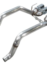 AWE Tuning Track Axleback Exhaust Chrome Silver Chevrolet Corvette 2005-2008                                     - 3020-42660 - Image 2