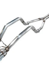 AWE Tuning Track Edition Axleback Chrome Silver Tips Chevrolet Corvette C6 6.2L 2009-2013                                     - 3020-42662 - Image 3