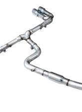 AWE Tuning Track Edition Exhaust | 4.5" Quad Chrome Silver Tips Audi S3 2022-2024                                     - 3020-42897 - Image 6