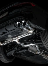 AWE Tuning Track Edition Exhaust | 4.5" Quad Chrome Silver Tips Audi S3 2022-2024                                     - 3020-42897 - Image 10