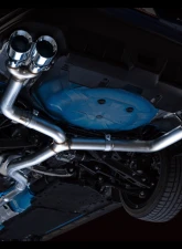 AWE Tuning Track Edition Exhaust | 3" Diameter | 4" Quad Chrome Silver Tips Subaru WRX 2022-2025                                     - 3020-42979 - Image 12