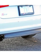AWE Tuning Track Edition Exhaust | 2.5" Diameter | 4" Quad Diamond Black Tips Audi S6 2013-2015                                     - 3020-43050 - Image 2