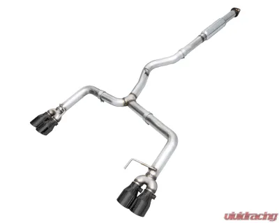 AWE Tuning Track Edition Exhaust | 3" Diameter | 4" Quad Diamond Black Tips Subaru WRX 2012-2014|Subaru WRX STI 2013-2021 - 3020-43066