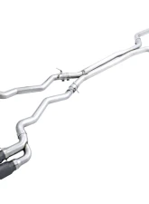 AWE Tuning Track Edition Cat Back Exhaust | 3" Diameter | 4" Quad Diamond Black Tips BMW M5 2018-2023                                     - 3020-43078 - Image 2