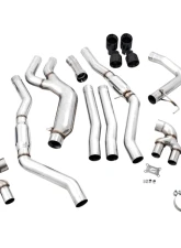 AWE Tuning Track Edition Exhaust | 3" Diameter | 4" Quad Diamond Black Tips BMW M340i 2020-2025|BMW M340i xDrive 2020-2025|BMW M440i xDrive 2021-2025|BMW M440i 2022-2025                                     - 3020-43085 - Image 7