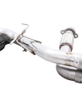 AWE Tuning Track Edition Exhaust | 3" Diameter | 4.5" Quad Diamond Black Tips Chevrolet Corvette Stingray 2020-2025|Chevrolet Corvette E-Ray 2024-2025                                     - 3020-43086 - Image 4