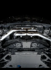 AWE Tuning Track Edition Exhaust | 3" Diameter | 4.5" Quad Diamond Black Tips Chevrolet Corvette Stingray 2020-2025|Chevrolet Corvette E-Ray 2024-2025                                     - 3020-43086 - Image 10