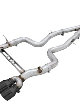 AWE Tuning Track Edition Cat Back Exhaust | 3" Diameter | 4" Quad Diamond Black BMW M3 2015-2018|BMW M4 2015-2020                                     - 3020-43087 - Image 10