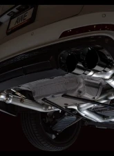 AWE Tuning Track Edition Exhaust | 3" Diameter | 4.5" Quad Diamond Black Tips Audi S7 Sportback 2020-2024|Audi S6 2020-2024                                     - 3020-43109 - Image 2