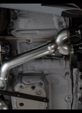 AWE Tuning Track Edition Exhaust | 3" Diameter | 4.5" Quad Diamond Black Tips Audi S7 Sportback 2020-2024|Audi S6 2020-2024                                     - 3020-43109 - Image 4