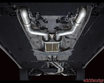 AWE Tuning Track Edition Exhaust | 3" Diameter | 4.5" Quad Diamond Black Tips Audi S7 Sportback 2020-2024|Audi S6 2020-2024 - 3020-43109