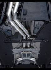 AWE Tuning Track Edition Exhaust | 3" Diameter | 4.5" Quad Diamond Black Tips Audi S7 Sportback 2020-2024|Audi S6 2020-2024                                     - 3020-43109 - Image 6