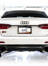 AWE Tuning Track Edition Exhaust | 3" Diameter | 4.5" Quad Diamond Black Tips Audi S7 Sportback 2020-2024|Audi S6 2020-2024                                     - 3020-43109 - Image 8