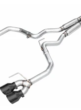 AWE Tuning Track Edition Exhaust | 5" Quad Diamond Black Tips Ford Mustang Dark Horse 2024-2025                                     - 3020-43375 - Image 14