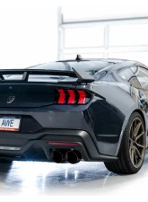 AWE Tuning Track Edition Exhaust | 5" Quad Diamond Black Tips Ford Mustang Dark Horse 2024-2025                                     - 3020-43375 - Image 5