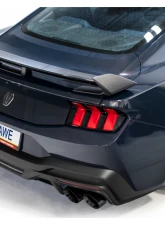 AWE Tuning Track Edition Exhaust | 5" Quad Diamond Black Tips Ford Mustang Dark Horse 2024-2025                                     - 3020-43375 - Image 6