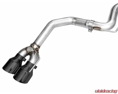 AWE Tuning Track Edition Exhaust | 5" Quad Diamond Black Tips Ford Mustang Dark Horse 2024-2025 - 3020-43375