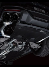 AWE Tuning Track Edition Exhaust | 5" Quad Diamond Black Tips Ford Mustang Dark Horse 2024-2025                                     - 3020-43375 - Image 13