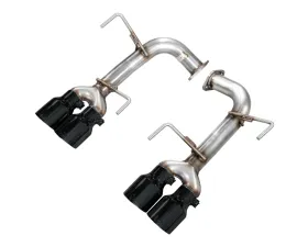 AWE Tuning Track Edition Axleback Exhaust Diamond Black Tips Subaru WRX  2022-2025
