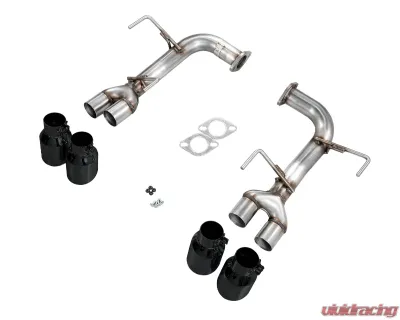 AWE Tuning Track Edition Axleback Exhaust Diamond Black Tips Subaru WRX  2022-2025 - 3020-43424