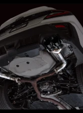 AWE Tuning Track Edition Axleback Exhaust Diamond Black Tips Subaru WRX  2022-2025                                     - 3020-43424 - Image 6