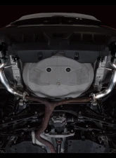 AWE Tuning Track Edition Axleback Exhaust Diamond Black Tips Subaru WRX  2022-2025                                     - 3020-43424 - Image 7