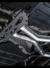 AWE Tuning Track Edition Exhaust | 4.5" Quad Diamond Black Tips BMW M2 2023-2025                                     - 3020-43487 - Image 4
