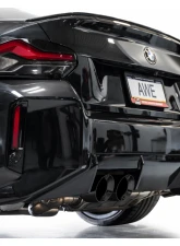 AWE Tuning Track Edition Exhaust | 4.5" Quad Diamond Black Tips BMW M2 2023-2025                                     - 3020-43487 - Image 8