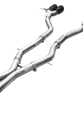 AWE Tuning Track Edition Exhaust | 4.5" Quad Diamond Black Tips BMW M2 2023-2025                                     - 3020-43487 - Image 9