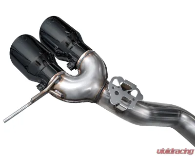 AWE Tuning Track Edition Exhaust | 4.5" Quad Diamond Black Tips BMW M2 2023-2025 - 3020-43487