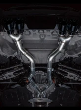 AWE Tuning Track Edition Exhaust | 4.5" Quad Diamond Black Tips BMW M2 2023-2025                                     - 3020-43487 - Image 15