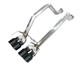AWE Tuning Track Edition Axleback Exhaust Diamond Black Tips Chevrolet Corvette Z06 2006-2013