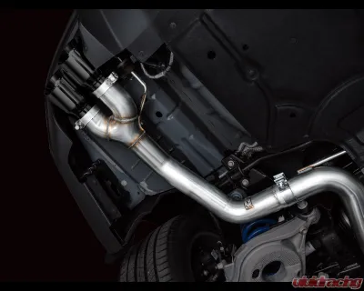 AWE Tuning Track Edition Exhaust | 4" Quad Diamond Black Tips Ford Mustang GT 2024-2024|Ford Mustang GT Premium 2024-2024 - 3020-43650
