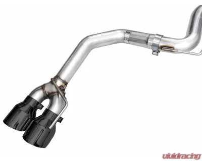 AWE Tuning Track Edition Exhaust | 4" Quad Diamond Black Tips Ford Mustang GT 2024-2024|Ford Mustang GT Premium 2024-2024 - 3020-43650