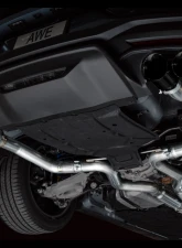 AWE Tuning Track Edition Exhaust | 4" Quad Diamond Black Tips Ford Mustang GT 2024-2024|Ford Mustang GT Premium 2024-2024                                     - 3020-43650 - Image 14