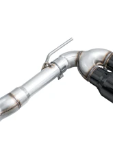 AWE Tuning Track Edition Exhaust | 4.5" Quad Diamond Black Tips Volkswagen Golf R 2022-2024                                     - 3020-43658 - Image 10