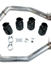 AWE Tuning Track Axleback Exhaust Diamond Black Chevrolet Corvette 2005-2008                                     - 3020-43660 - Image 4