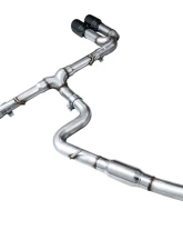 AWE Tuning Track Edition Exhaust | 4.5" Quad Diamond Black Tips Audi S3 2022-2024                                     - 3020-43897 - Image 6