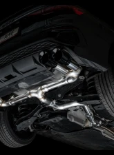 AWE Tuning Track Edition Exhaust | 4.5" Quad Diamond Black Tips Audi S3 2022-2024                                     - 3020-43897 - Image 10