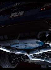 AWE Tuning Track Edition Exhaust | 3" Diameter | 4" Quad Diamond Black Tips Subaru WRX  2022-2025                                     - 3020-43979 - Image 2